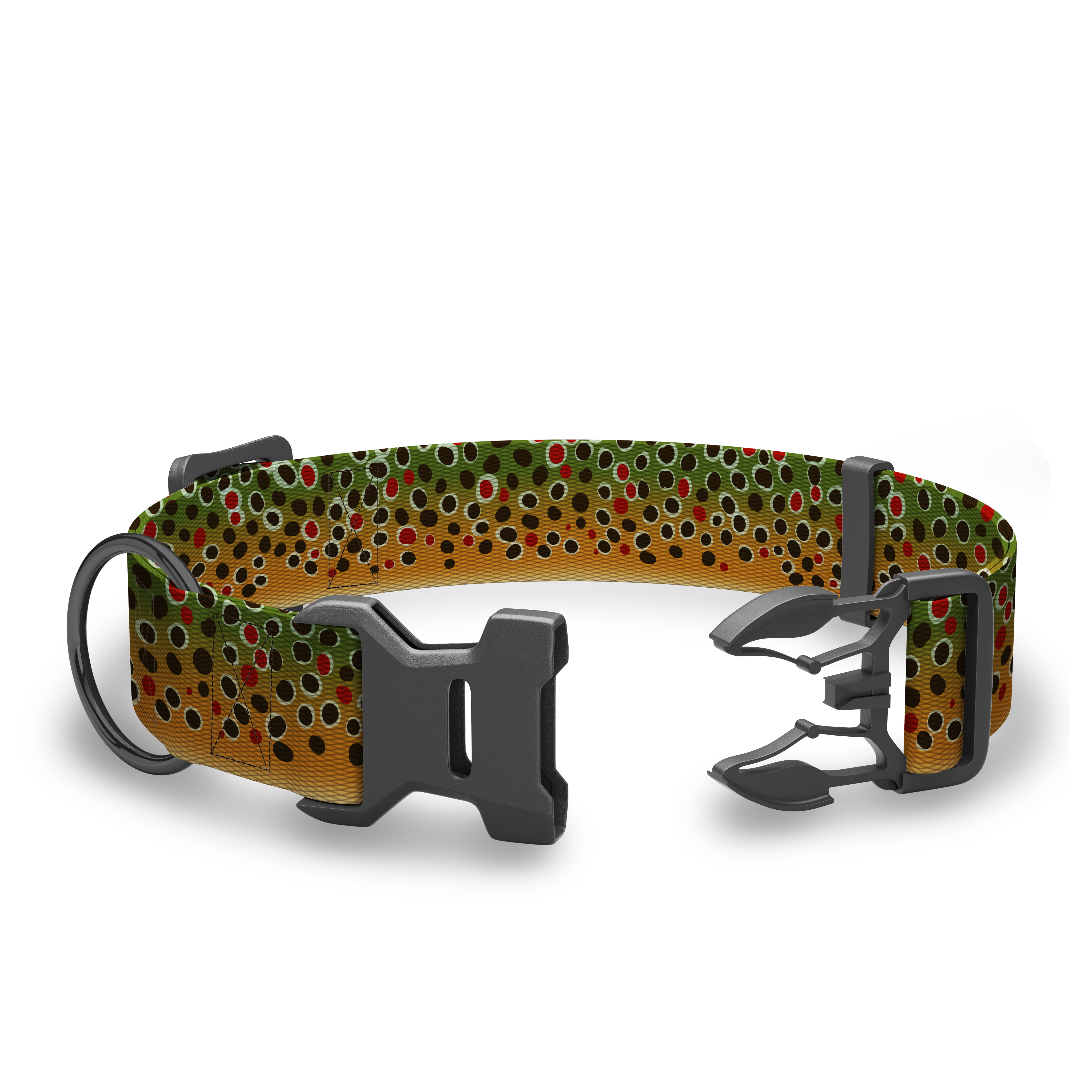 Wingo Outdoors - Coosa Dog Collar: Medium / Baja Bars